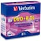 Verbatim Americas Verbatim DVD+R, 95311, 8X Speed, 8.5GB, W/Jewel Case, Double Layer, Branded, 5/Pk 95311 - alternate 1
